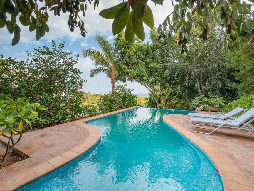Newly renovated contemporary-Mediterranean style villa with panoramic views.