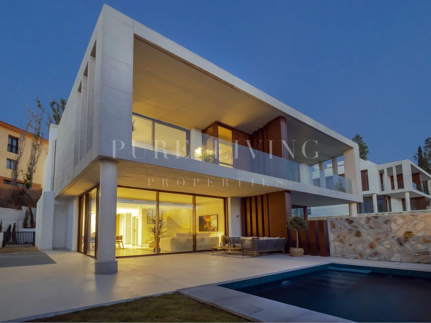A brand new semi-detached villa on Marbella's Golden Mile