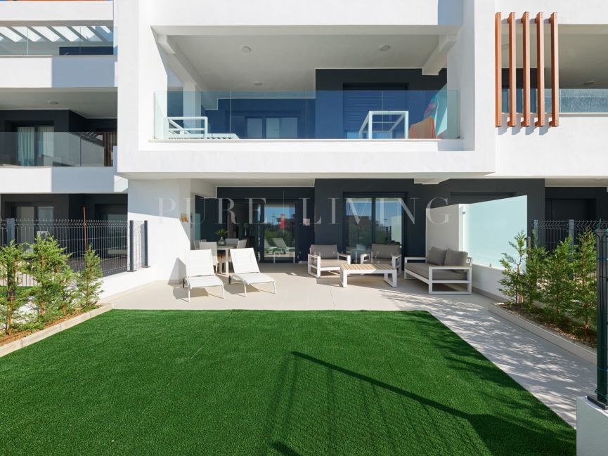 Brand new two bedroom ground floor flat in Los Miradores del Sol, Estepona