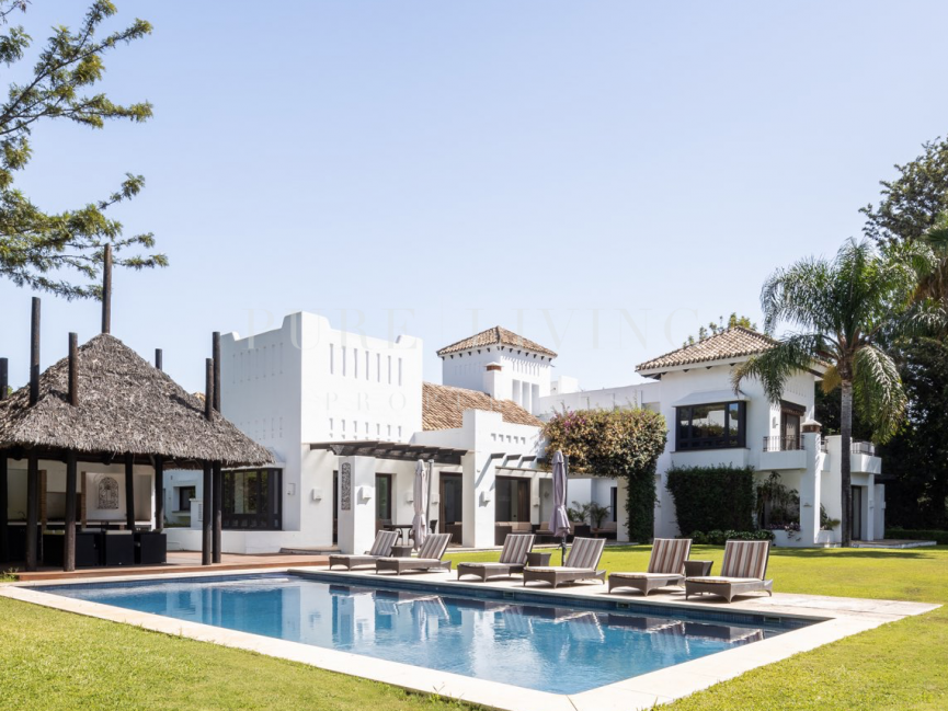 A stunning traditional Spanish style villa in Guadalmina Baja