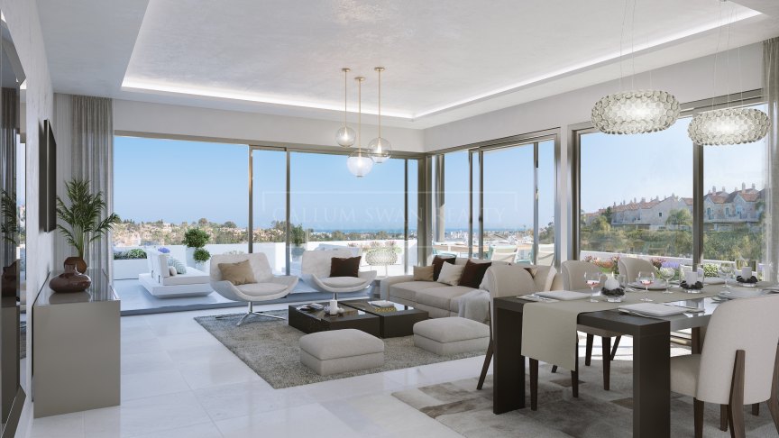 Luxury apartments in the New Golden Mile.