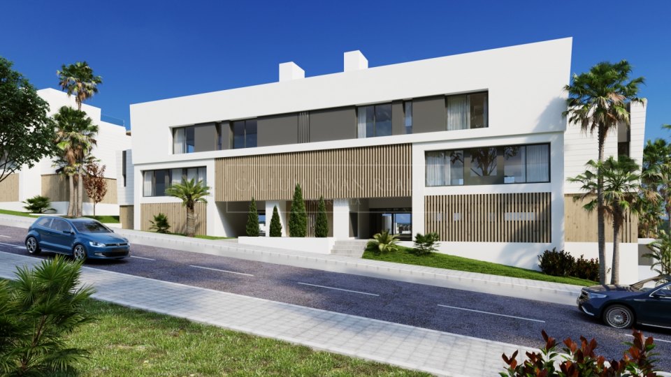 Estepona, Appartement de trois chambres dans une nouvelle résidence à Estepona