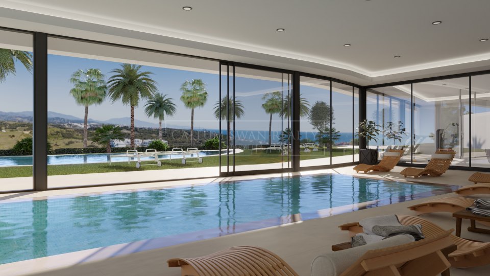 Estepona, Appartement tout neuf dans une résidence fermée de luxe à Estepona