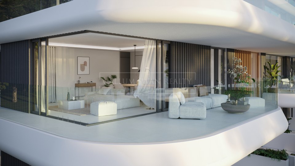 Estepona, Appartement tout neuf dans une résidence fermée de luxe à Estepona