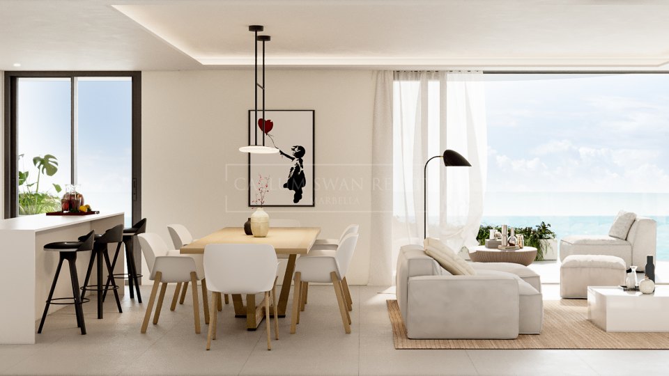 Estepona, Appartement tout neuf dans une résidence fermée de luxe à Estepona