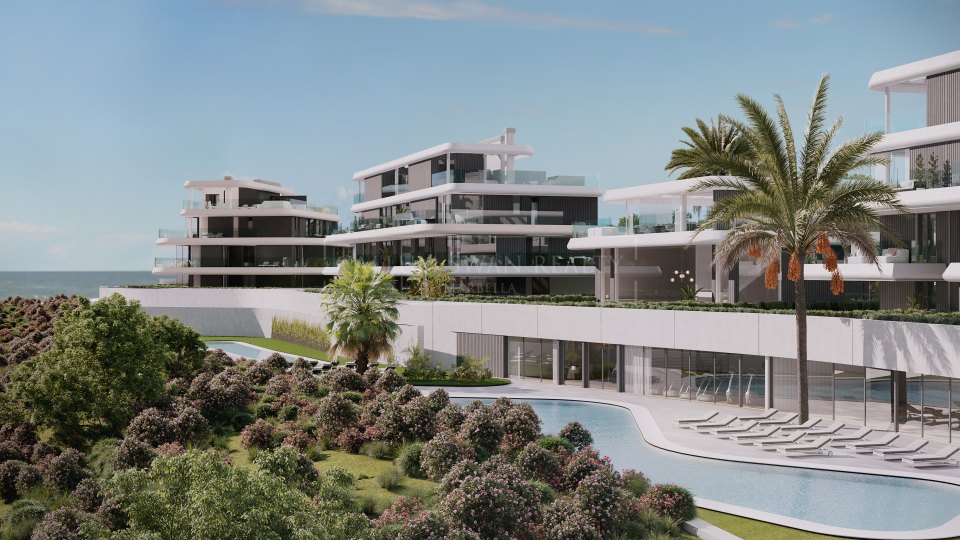 Estepona, Appartement tout neuf dans une résidence fermée de luxe à Estepona