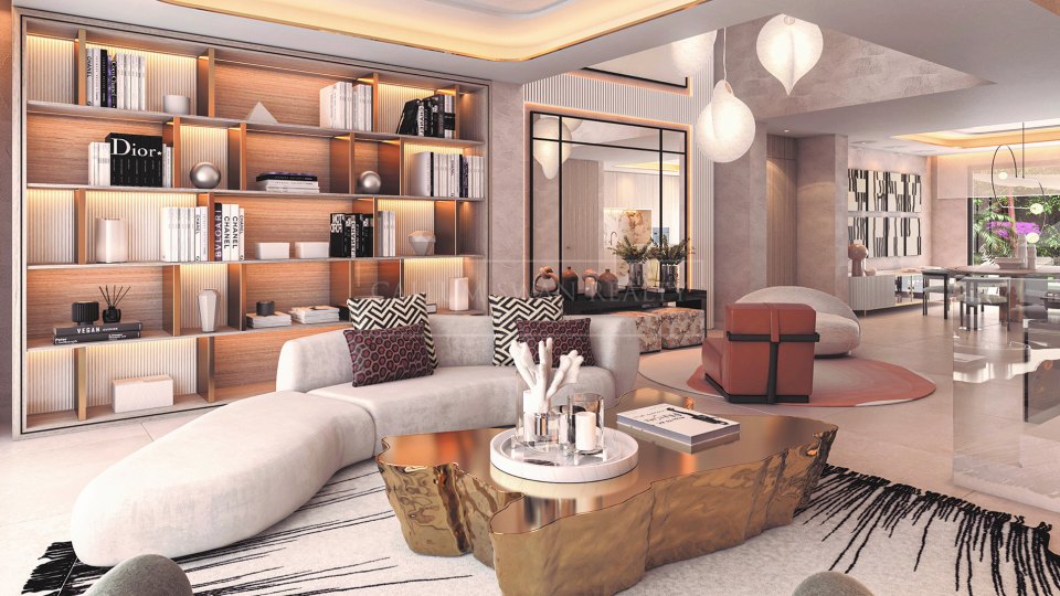 Marbella Est, Magnifique complexe neuf de luxe en bord de plage en première ligne