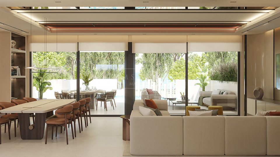Marbella Est, Magnifique complexe neuf de luxe en bord de plage en première ligne