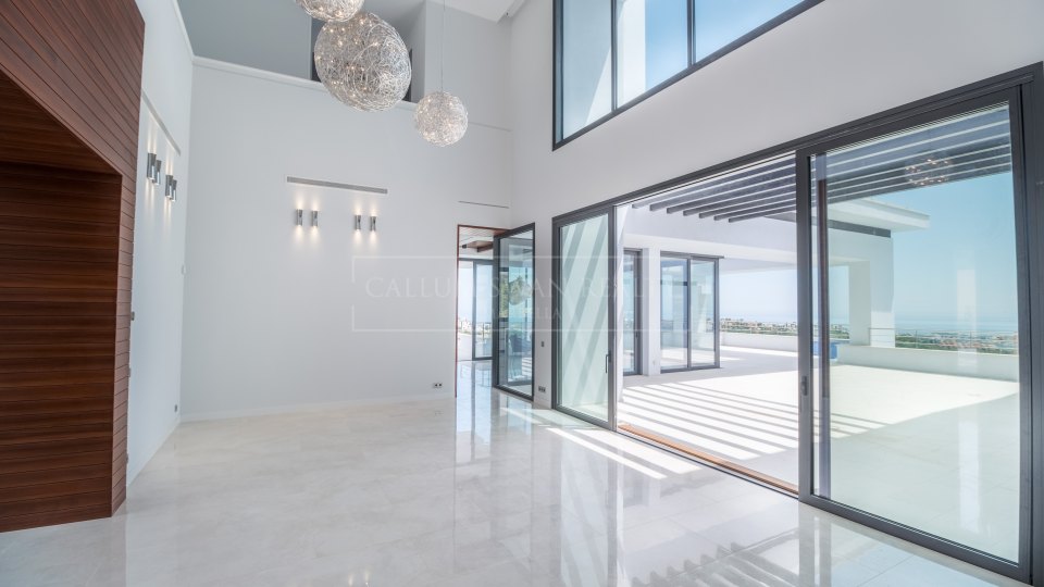 Benahavis, Moderna villa de lujo con espectaculares vistas abiertas