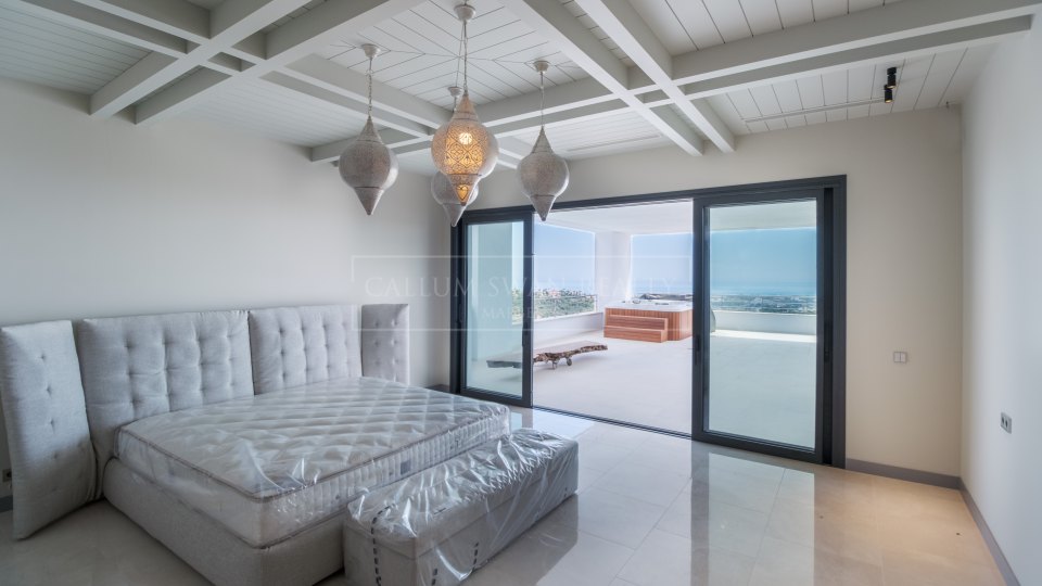 Benahavis, Moderna villa de lujo con espectaculares vistas abiertas