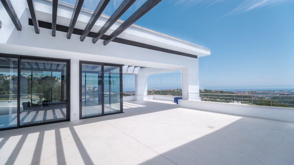 Benahavis, Moderna villa de lujo con espectaculares vistas abiertas