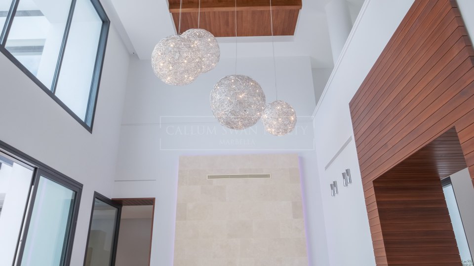Benahavis, Moderna villa de lujo con espectaculares vistas abiertas