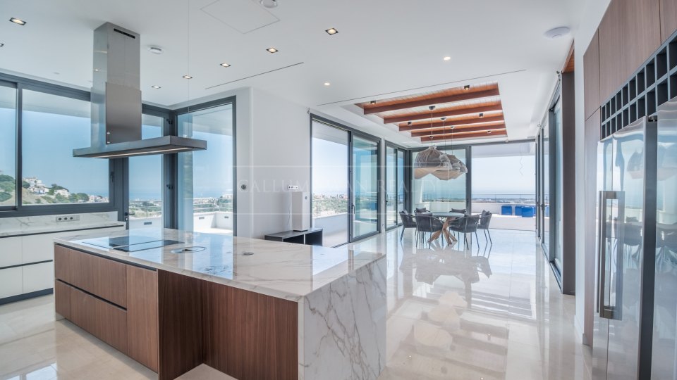 Benahavis, Moderna villa de lujo con espectaculares vistas abiertas