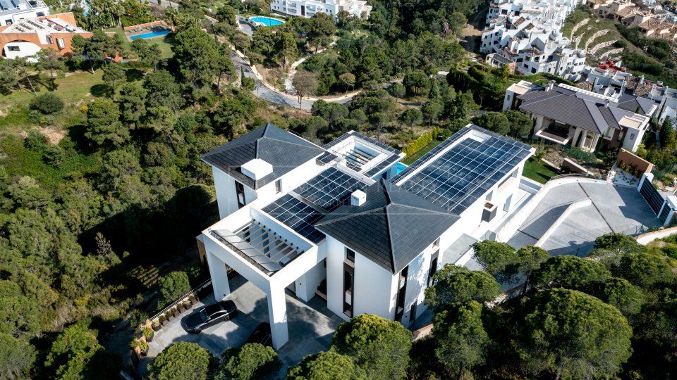 Benahavis, Moderna villa de lujo con espectaculares vistas abiertas