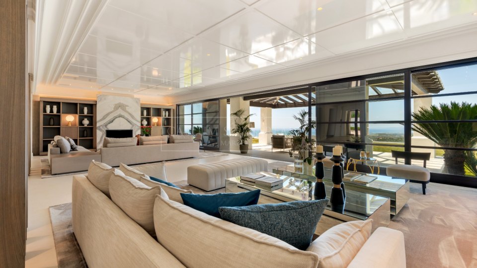 Benahavis, Impresionante villa de lujo en La Zagaleta con vistas abiertas al mar