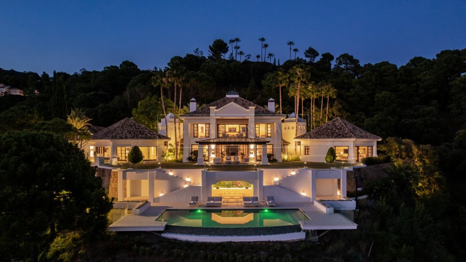 Benahavis, Impresionante villa de lujo en La Zagaleta con vistas abiertas al mar