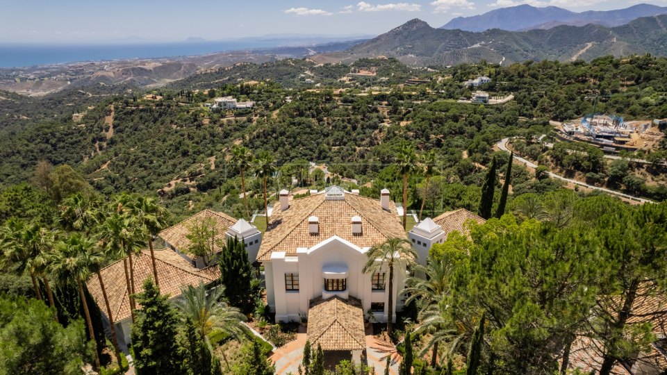 Benahavis, Impresionante villa de lujo en La Zagaleta con vistas abiertas al mar