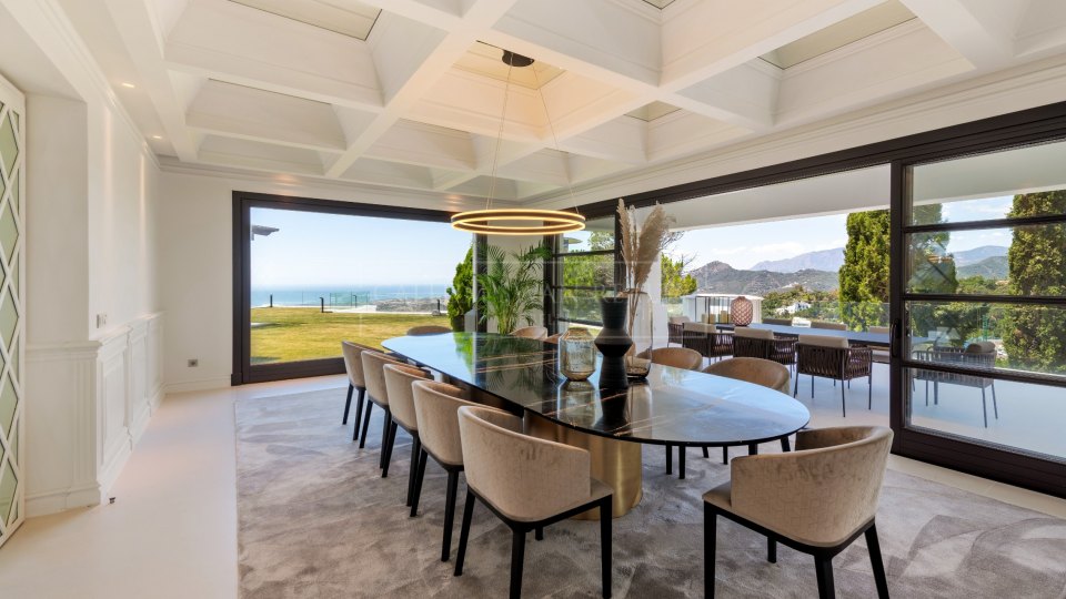Benahavis, Impresionante villa de lujo en La Zagaleta con vistas abiertas al mar