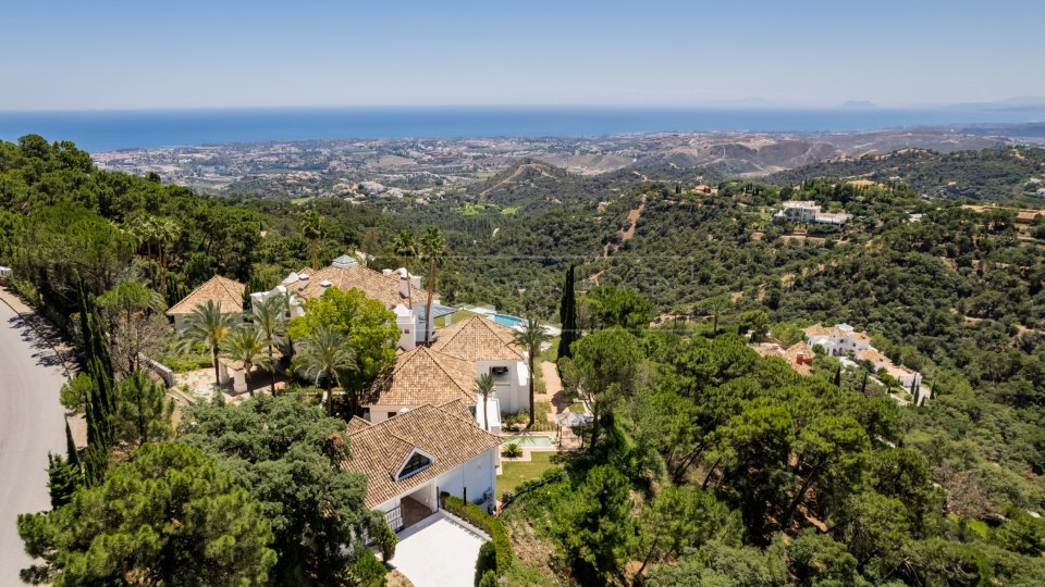 Benahavis, Impresionante villa de lujo en La Zagaleta con vistas abiertas al mar