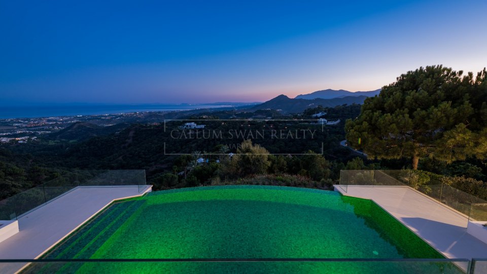 Benahavis, Impresionante villa de lujo en La Zagaleta con vistas abiertas al mar
