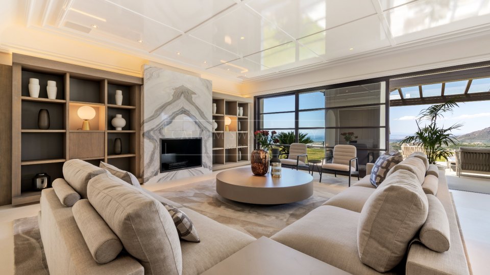 Benahavis, Impresionante villa de lujo en La Zagaleta con vistas abiertas al mar