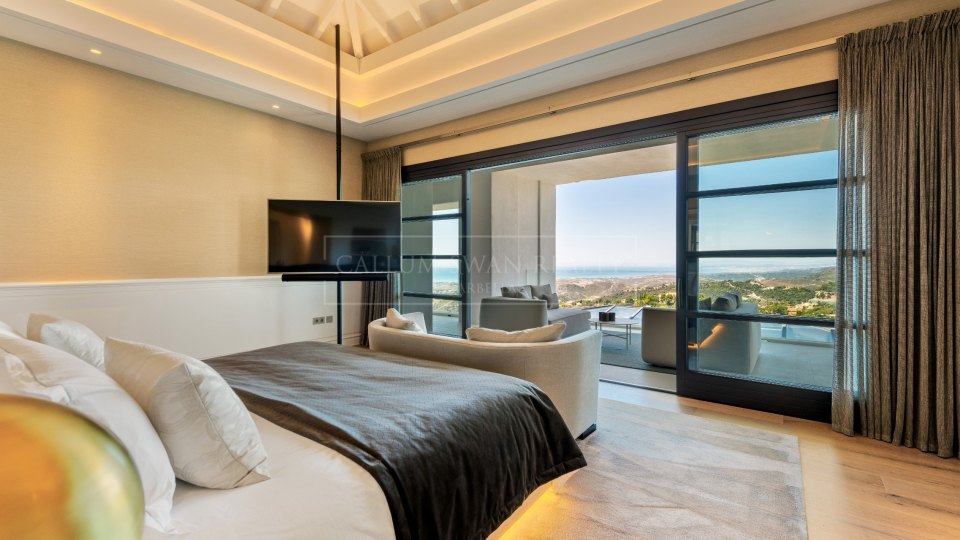 Benahavis, Impresionante villa de lujo en La Zagaleta con vistas abiertas al mar