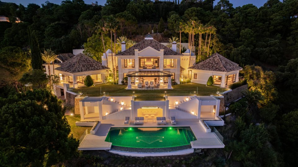 Benahavis, Impresionante villa de lujo en La Zagaleta con vistas abiertas al mar