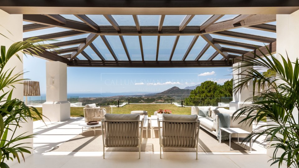 Benahavis, Impresionante villa de lujo en La Zagaleta con vistas abiertas al mar