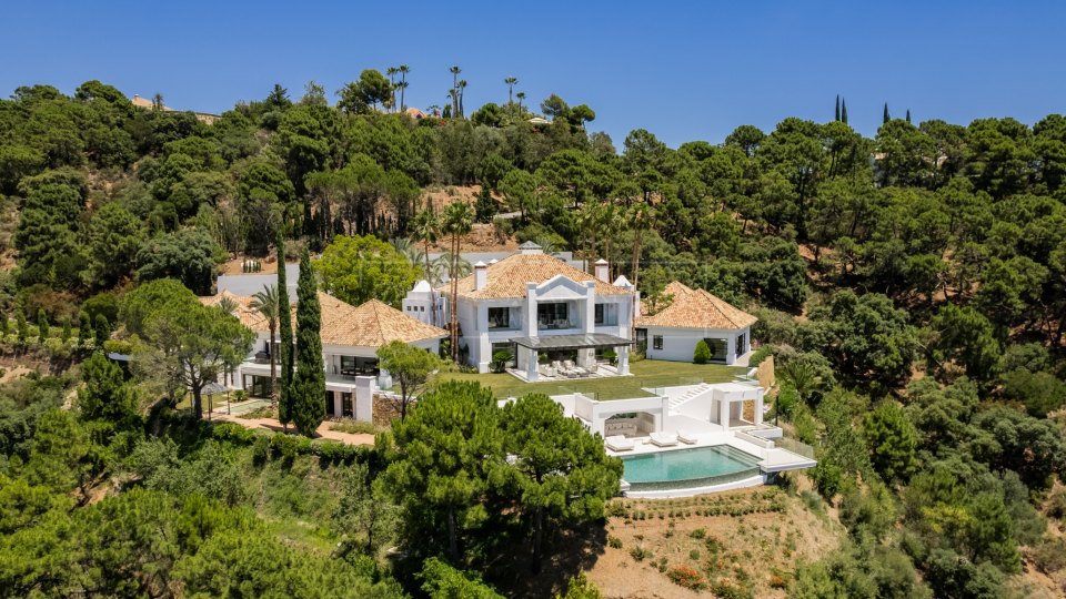 Benahavis, Impresionante villa de lujo en La Zagaleta con vistas abiertas al mar