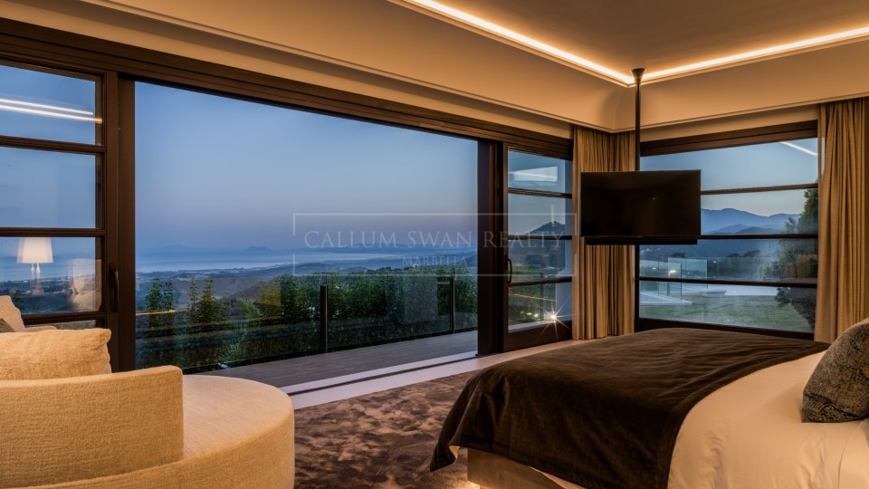Benahavis, Impresionante villa de lujo en La Zagaleta con vistas abiertas al mar