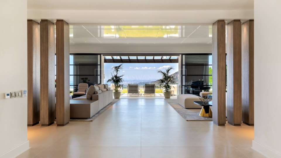 Benahavis, Impresionante villa de lujo en La Zagaleta con vistas abiertas al mar