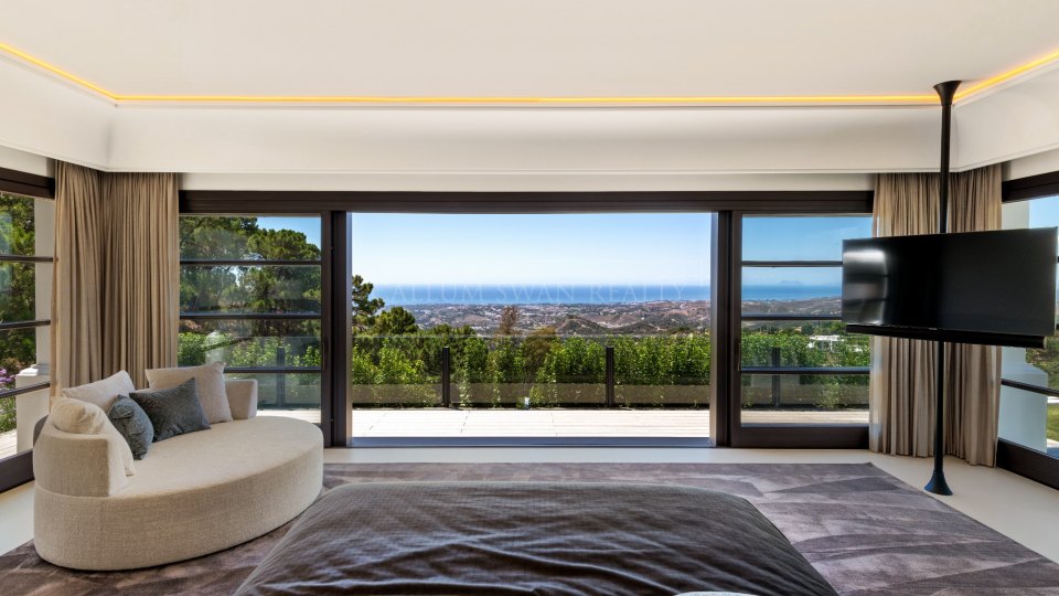 Benahavis, Impresionante villa de lujo en La Zagaleta con vistas abiertas al mar
