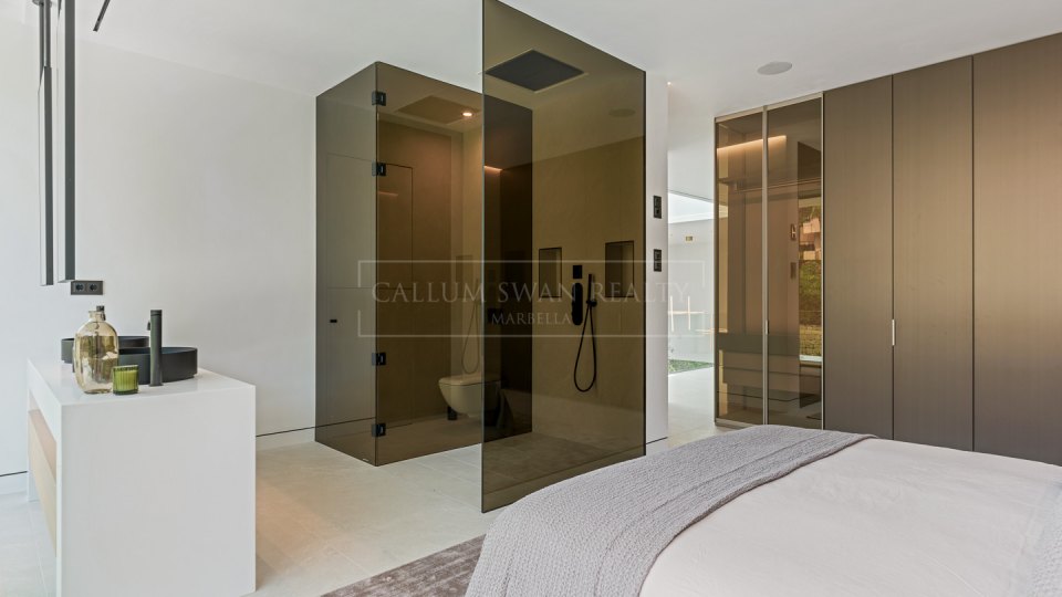 Marbella Golden Mile, Villa de luxe sur le Golden Mile de Marbella, à distance de marche de la plage