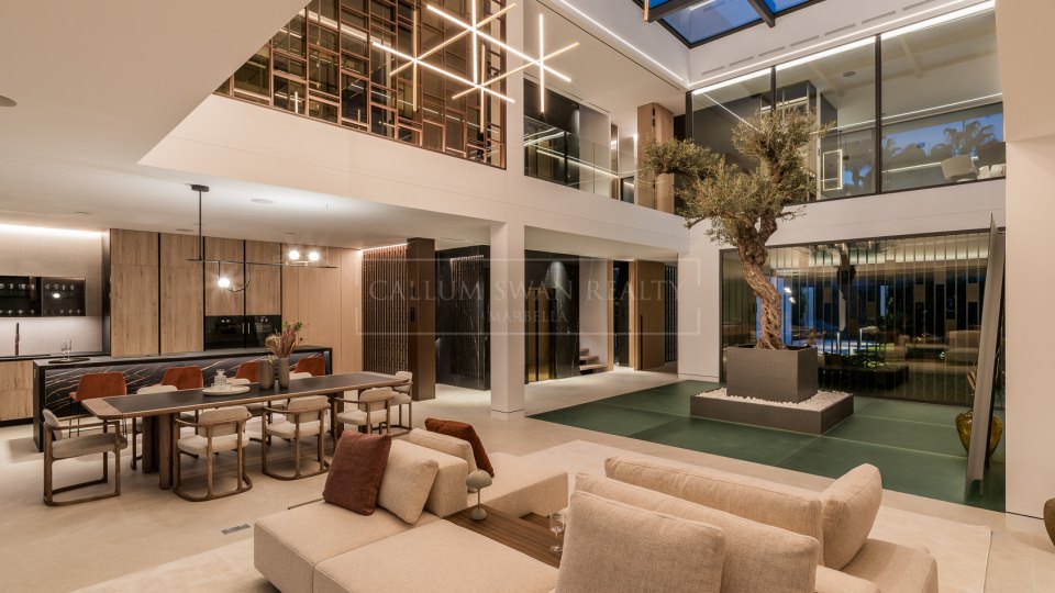 Marbella Golden Mile, Villa de luxe sur le Golden Mile de Marbella, à distance de marche de la plage