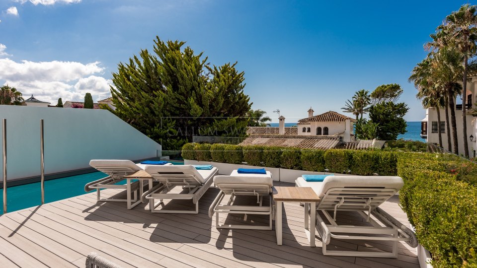 Marbella Golden Mile, Villa en bord de mer à Puente Romano, Marbella Golden Mile