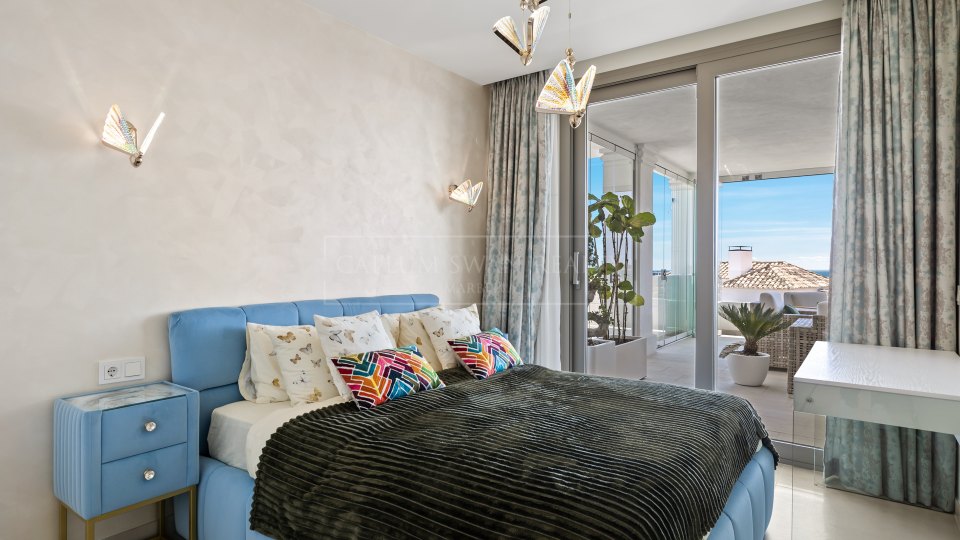Nueva Andalucia, Apartamento de lujo con vistas panorámicas al mar