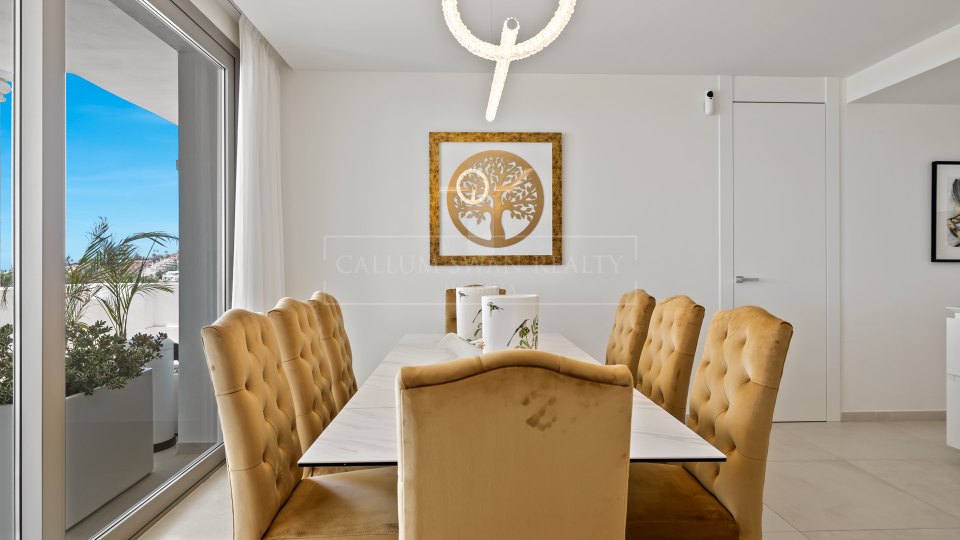 Nueva Andalucia, Apartamento de lujo con vistas panorámicas al mar