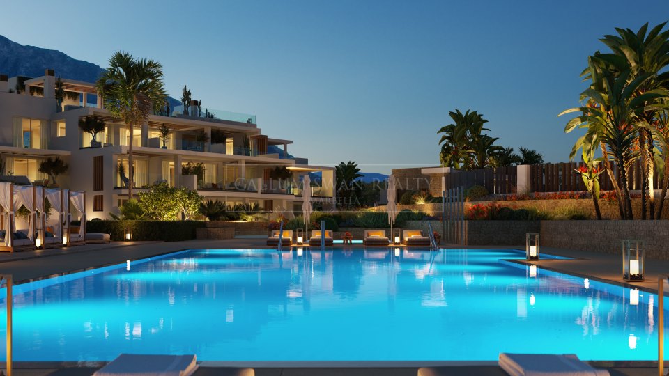 Marbella Golden Mile, Penthouse unique dans un complexe de luxe fermé avec des équipements exclusifs