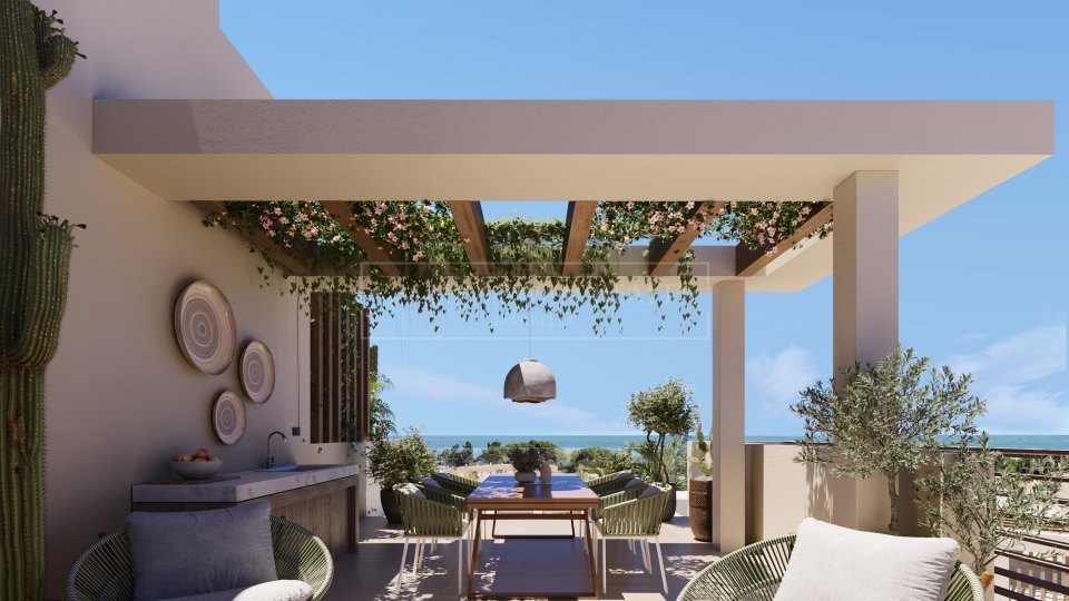 Marbella Golden Mile, Penthouse unique dans un complexe de luxe fermé avec des équipements exclusifs