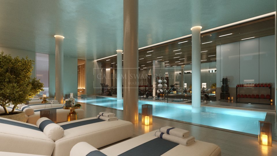 Marbella Golden Mile, Penthouse unique dans un complexe de luxe fermé avec des équipements exclusifs