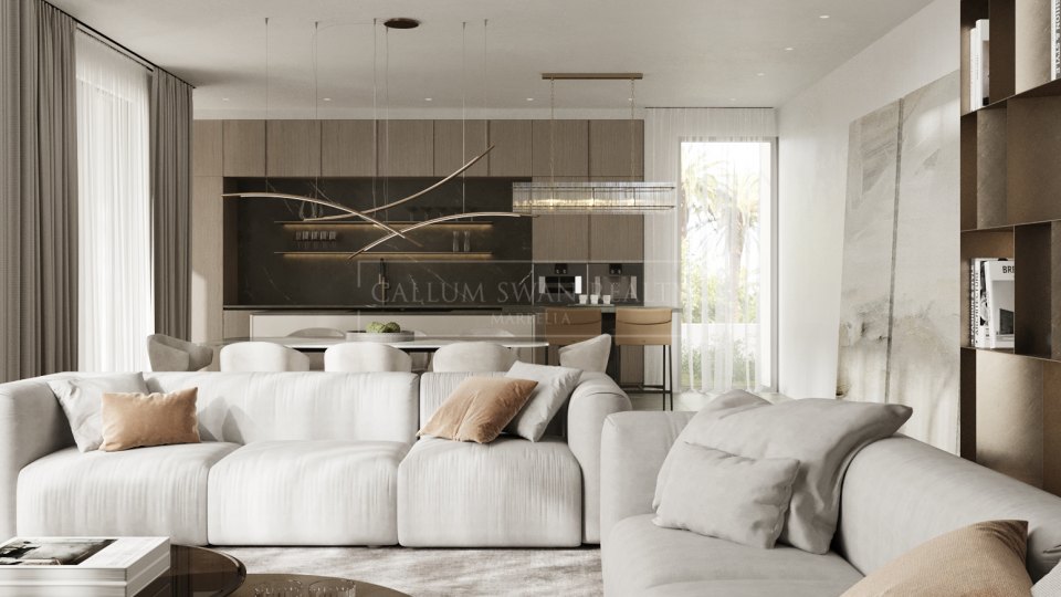 Marbella Golden Mile, Cascada de Camojan - villa de lujo en una urbanización cerrada