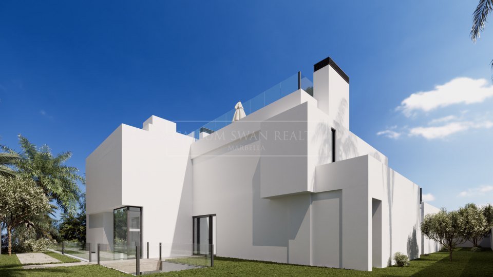 Marbella Golden Mile, Cascada de Camojan - villa de lujo en una urbanización cerrada