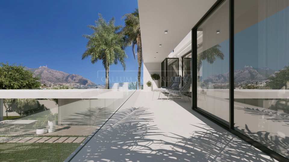 Marbella Golden Mile, Cascada de Camojan - villa de lujo en una urbanización cerrada