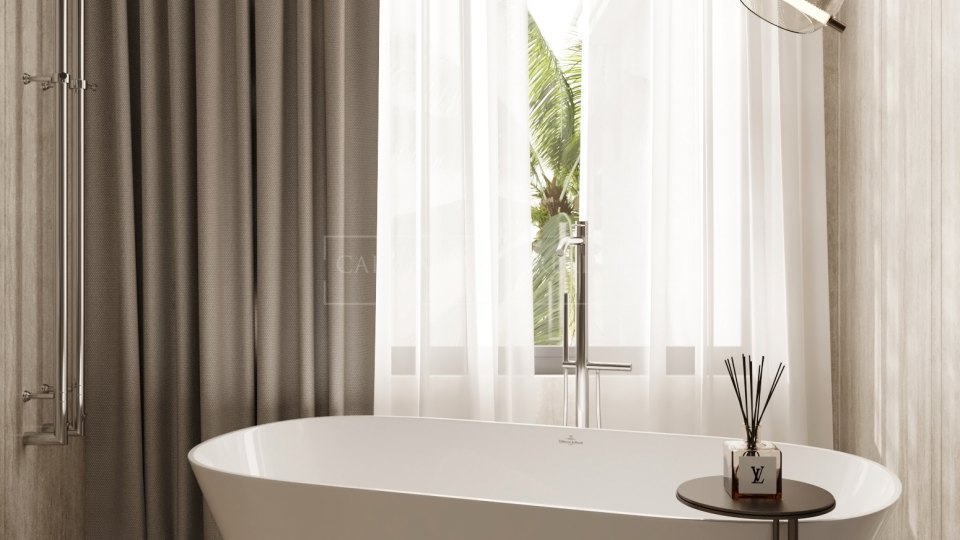 Marbella Golden Mile, Cascada de Camojan - villa de lujo en una urbanización cerrada