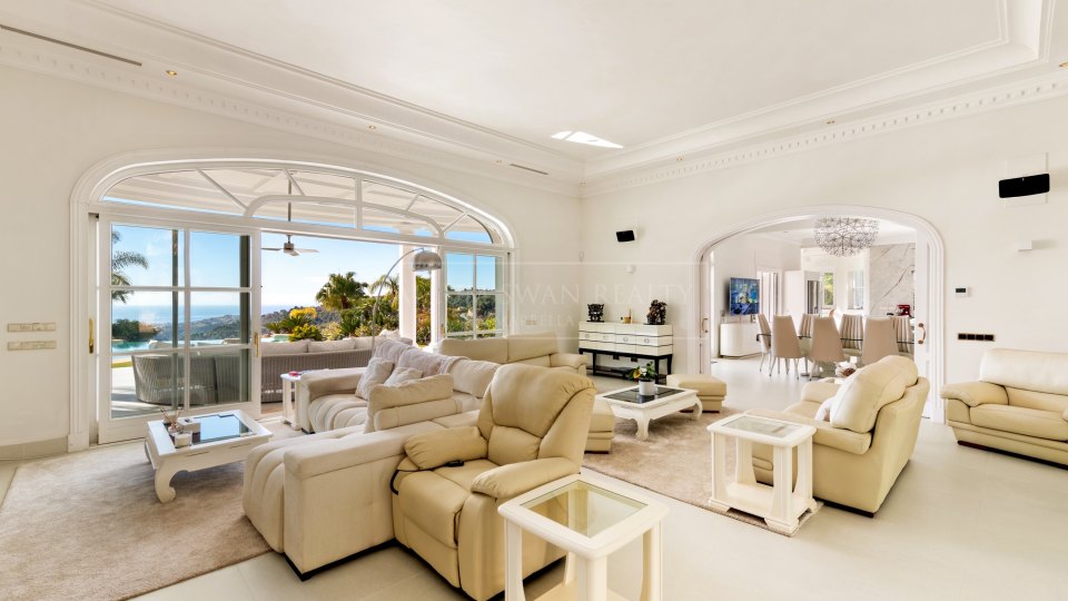 Benahavis, Elegante Villa en La Zagaleta con preciosas vistas al mar