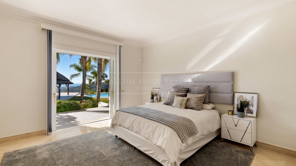 Benahavis, Elegante Villa en La Zagaleta con preciosas vistas al mar