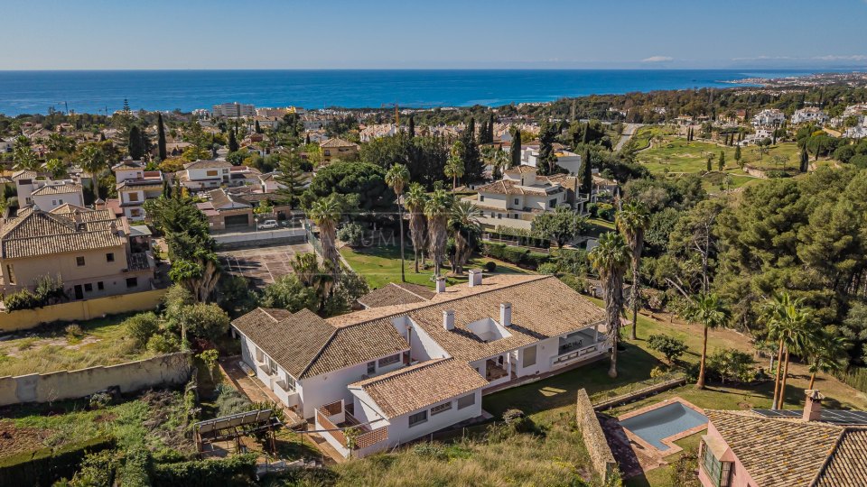 Marbella, El Mirador Marbella, villa avec un grand terrain à vendre