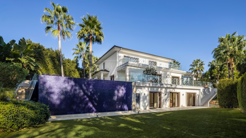 Nueva Andalucia, Villa de lujo en primera línea de golf en venta en Nueva Andalucía