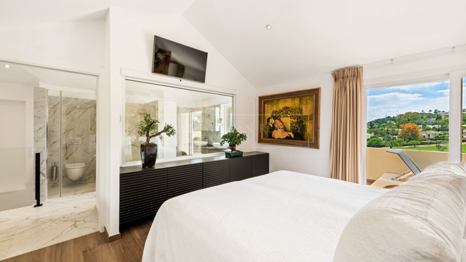 Nueva Andalucia, Superbe penthouse duplex à vendre à Las Alamandas