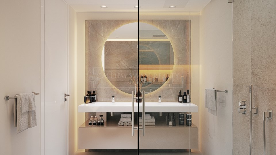 Benahavis, Appartement dans un complexe luxueux avec vue panoramique sur la mer